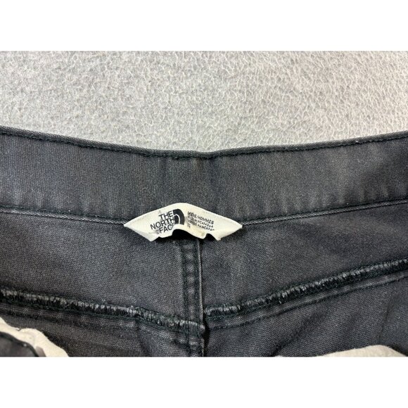 The North Face Cotton Cargo Hiking Travel Shorts (Men's 36) Gray - 10" - Picture 4 of 11